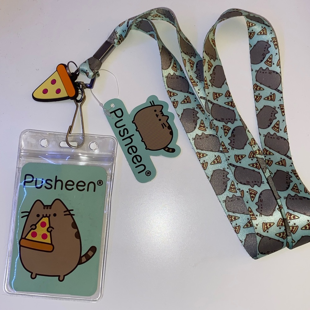 pusheen lanyard brand new never used
